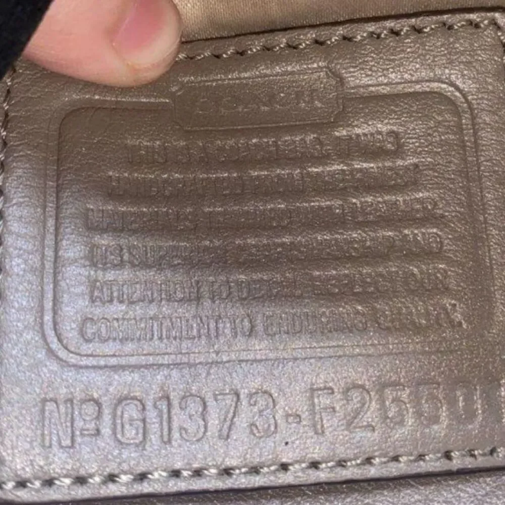 Coach Taylor Sateen Satchel/Tote